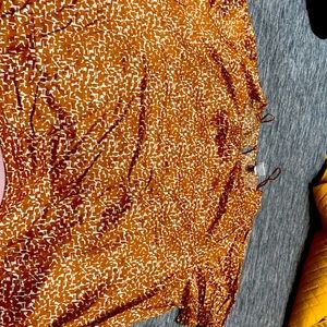 size 4x burnt orange top from ava&viv (target)